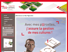 Tablet Screenshot of franche-comte.mesparcelles.fr