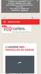 Mobile Screenshot of mesparcelles.fr